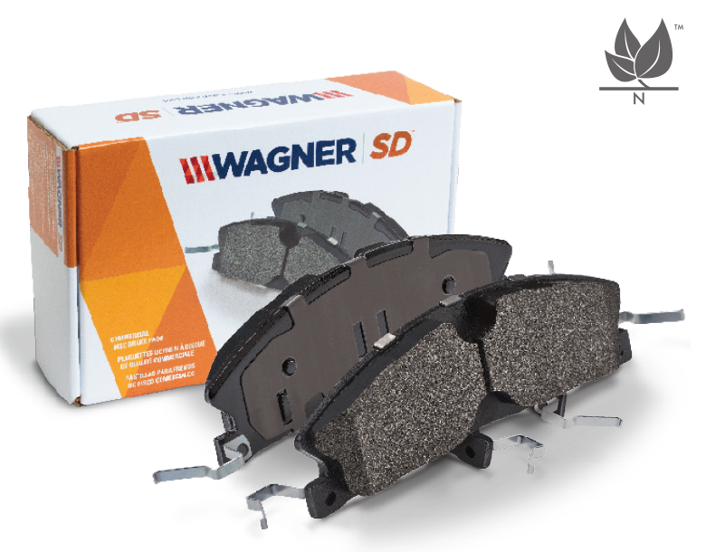 Wagner SevereDuty SX1092 Disc Pad Set Set Includes Pad Installation Hardware Front