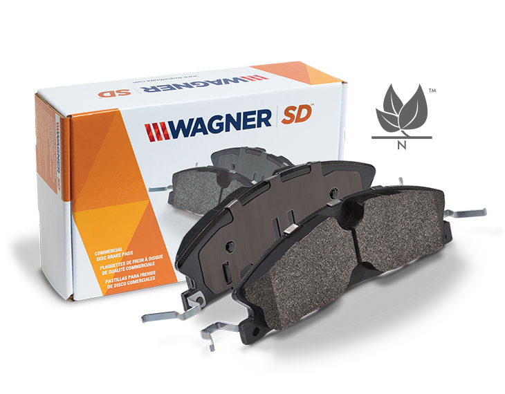 Rear Wagner Severe Duty SX413 Semi-Metallic Disc Pad Set 