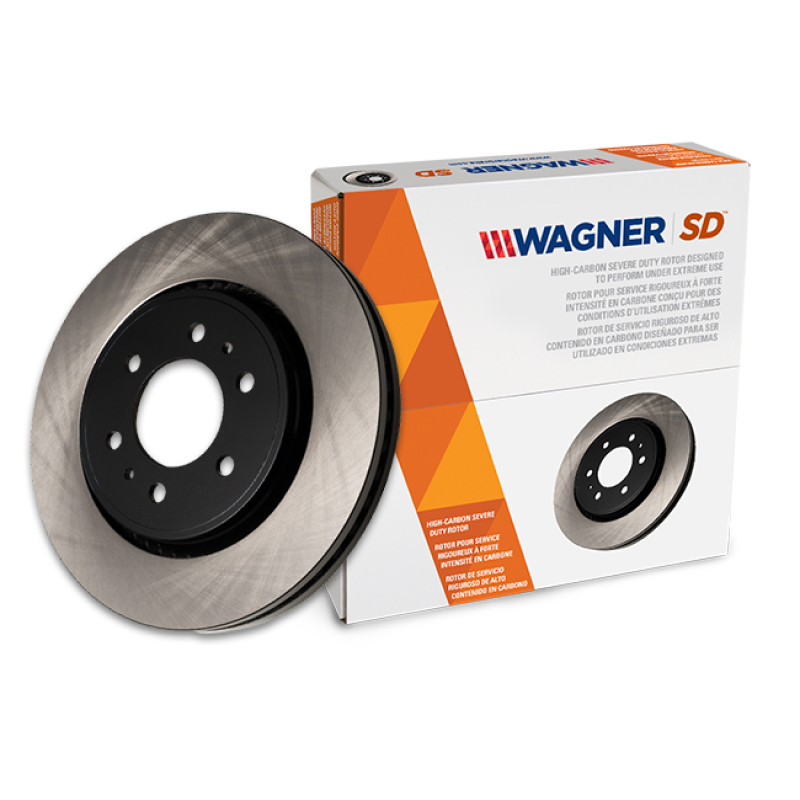 Wagner SD brake rotor with product box