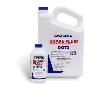 Lineup of Wagner fluids