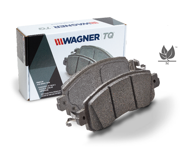 view of tq brake pad by wagner