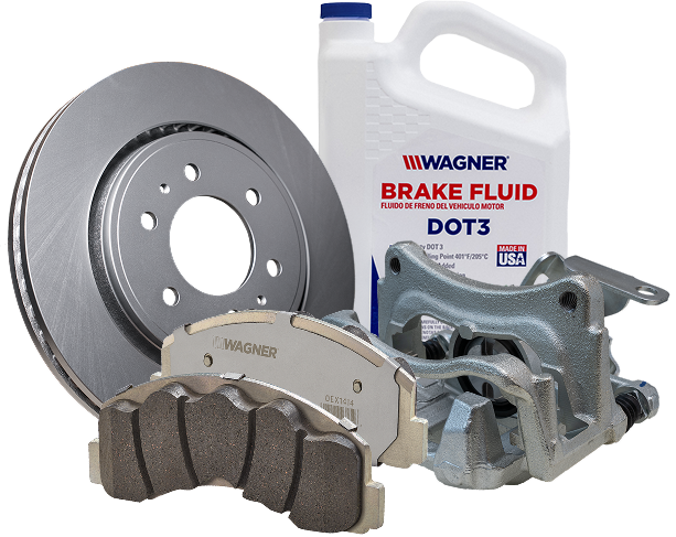 Full lineup of all the Wagner braking products