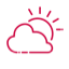 Cloud and Sun Icon
