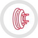 Brake shoes icon