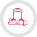 Brake booster icon