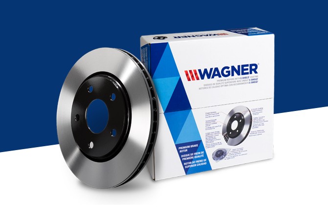 premium-brake-rotor Premium Wagner brake rotors.